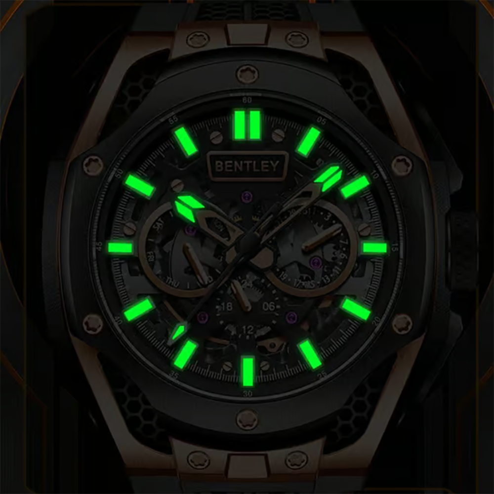 Bentley The Opulence Collection Orange Watch 54 mm BL-50-02-3