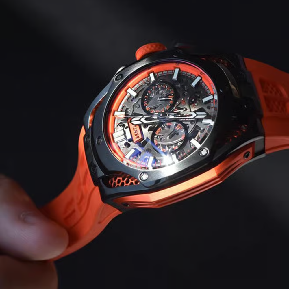 Bentley The Opulence Collection Orange Watch 54 mm BL-50-02-1