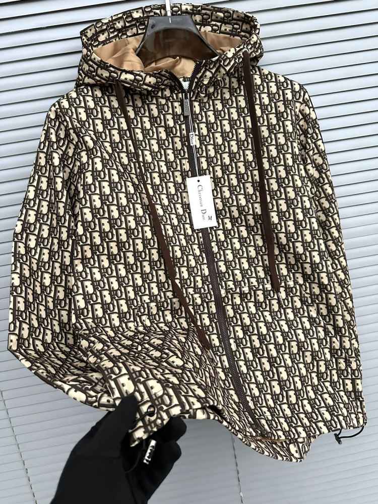 Dior Brown Oblique Premium Quality Zipper-2