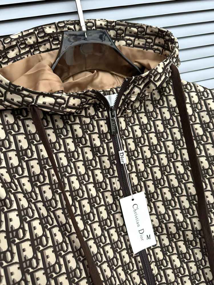 Dior Brown Oblique Premium Quality Zipper-3