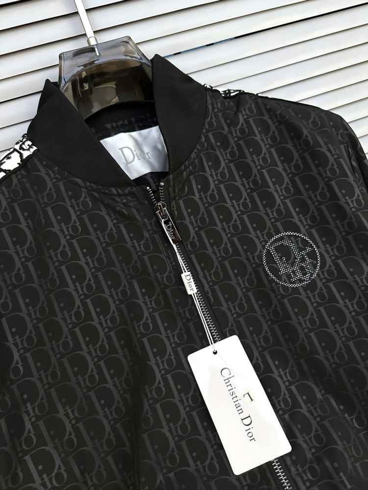 Dior Black Oblique Premium Quality Zipper-3