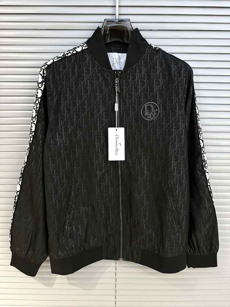 Dior Black Oblique Premium Quality Zipper-1