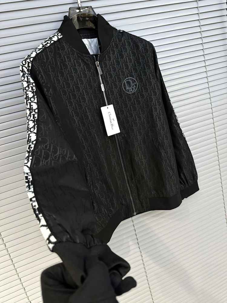 Dior Black Oblique Premium Quality Zipper-2