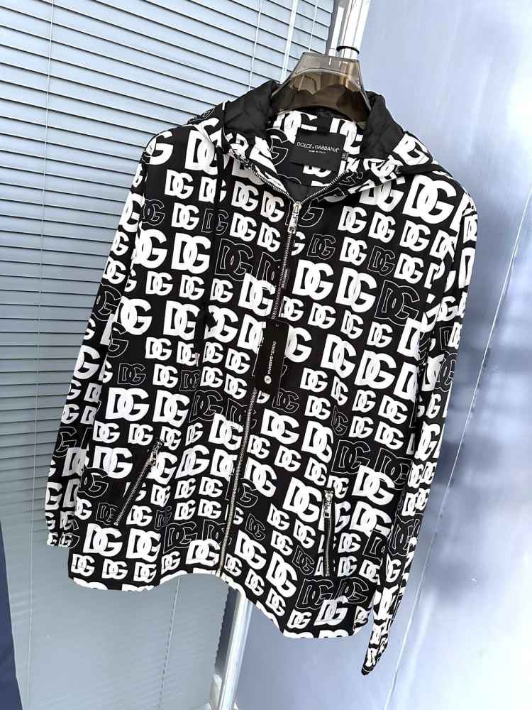 Dolce Gabbana Black Oblique Premium Quality Zipper-2