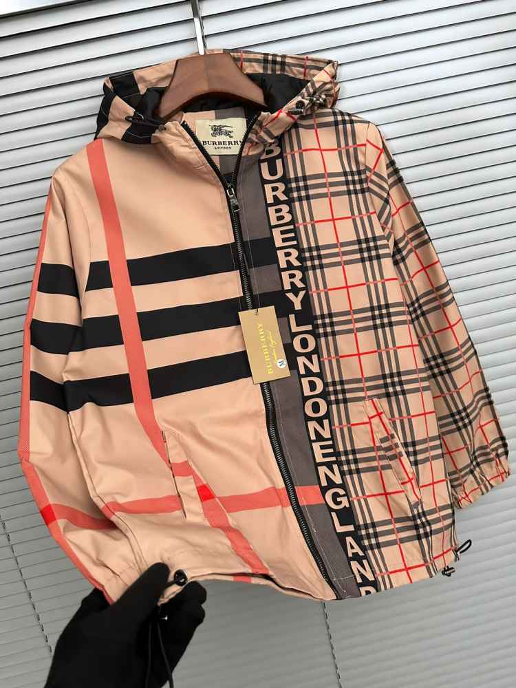 Burberry Brown Premium Quality Zipper-thumb-0