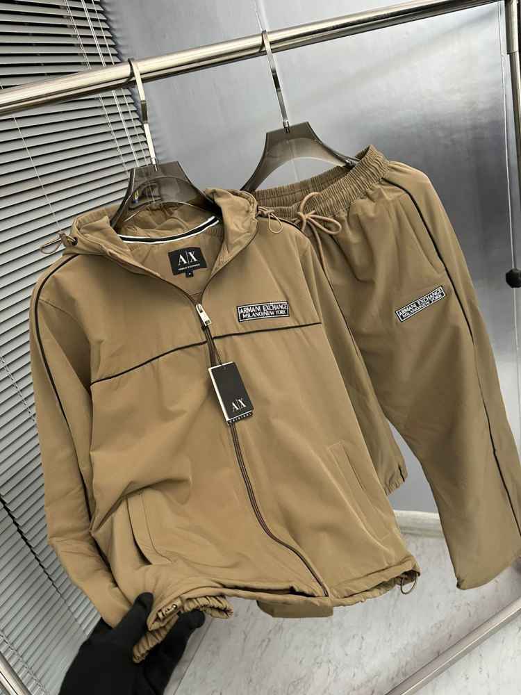 Armani Exchange Brown Premium Quality Tracksuit-thumb-1