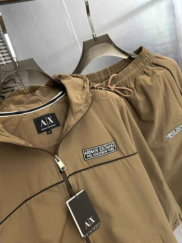 Armani Exchange Brown Premium Quality Tracksuit-thumb-2
