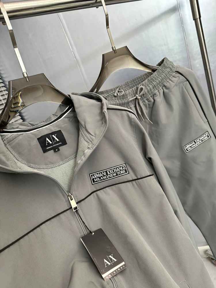 Armani Exchange Grey Premium Quality Tracksuit-thumb-2