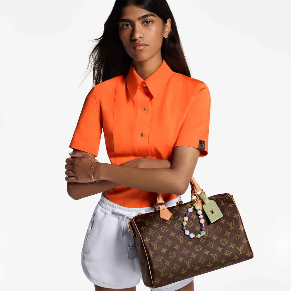 Louis Vuitton Speedy Soft 30 Lucky Brown Handbag-3