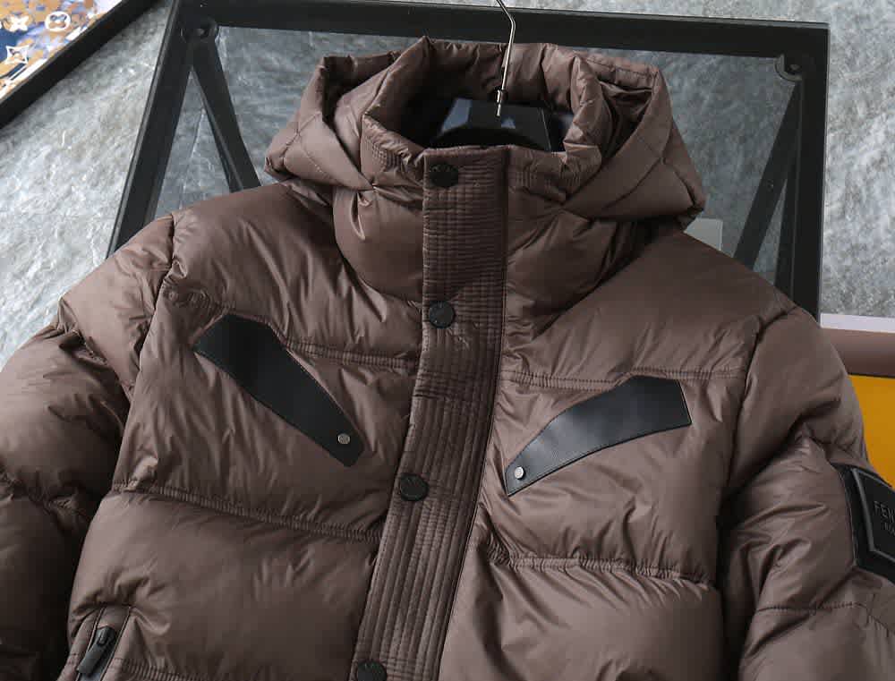 Fendi Brown Premium Quality Cotton Blend Jacket-2