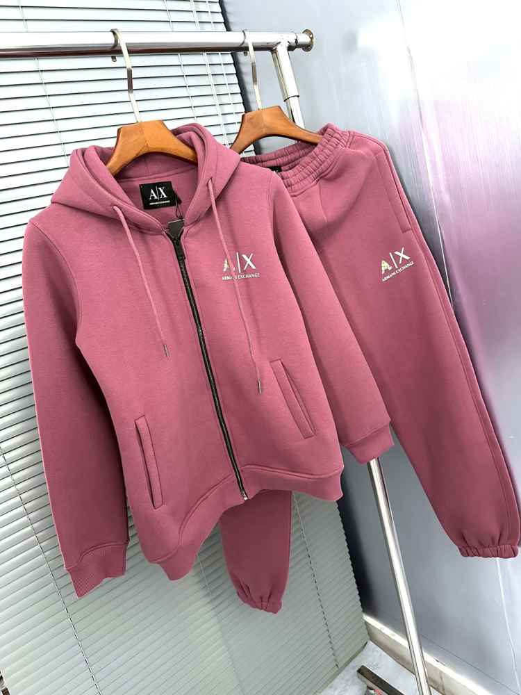 Armani Exchange Pink Premium Quality Tracksuit-thumb-5