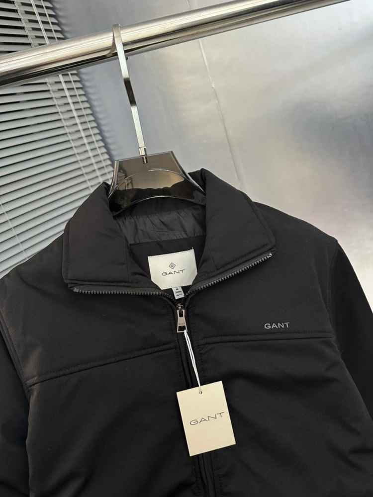 Gant Black Premium Quality Imported Fabric Full Jacket-thumb-5