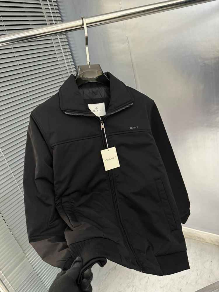 Gant Black Premium Quality Imported Fabric Full Jacket-thumb-3