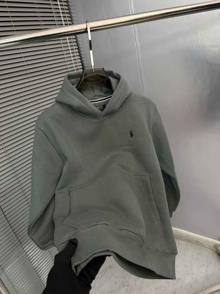Ralph Lauren Green Embroidery Logo Hoodie-thumb-3