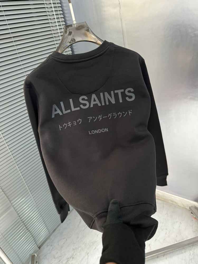 All Saint Black Premium Quality Sweatshirt-thumb-1