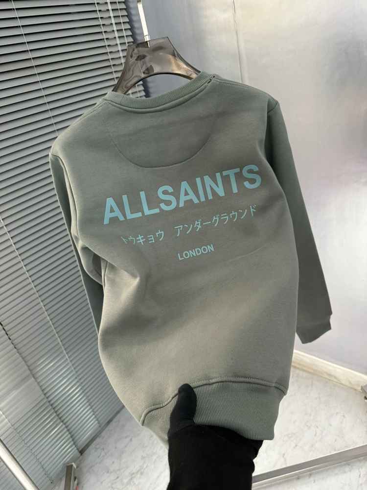 All Saint Green Premium Quality Sweatshirt-1
