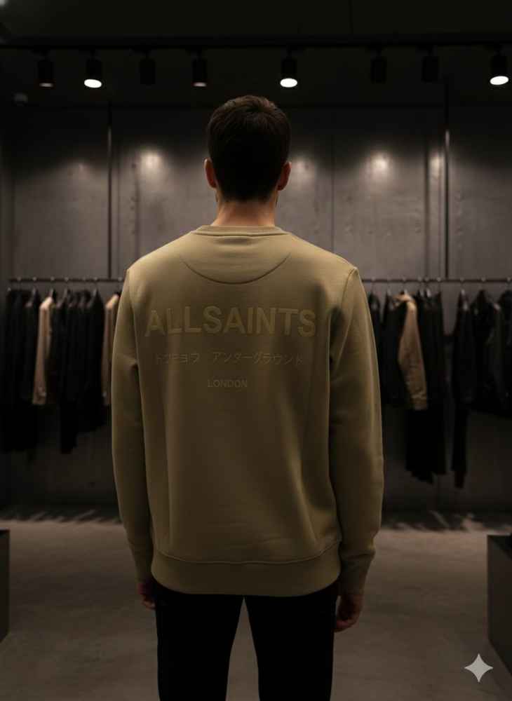 All Saint Brown Premium Quality Sweatshirt-thumb-2