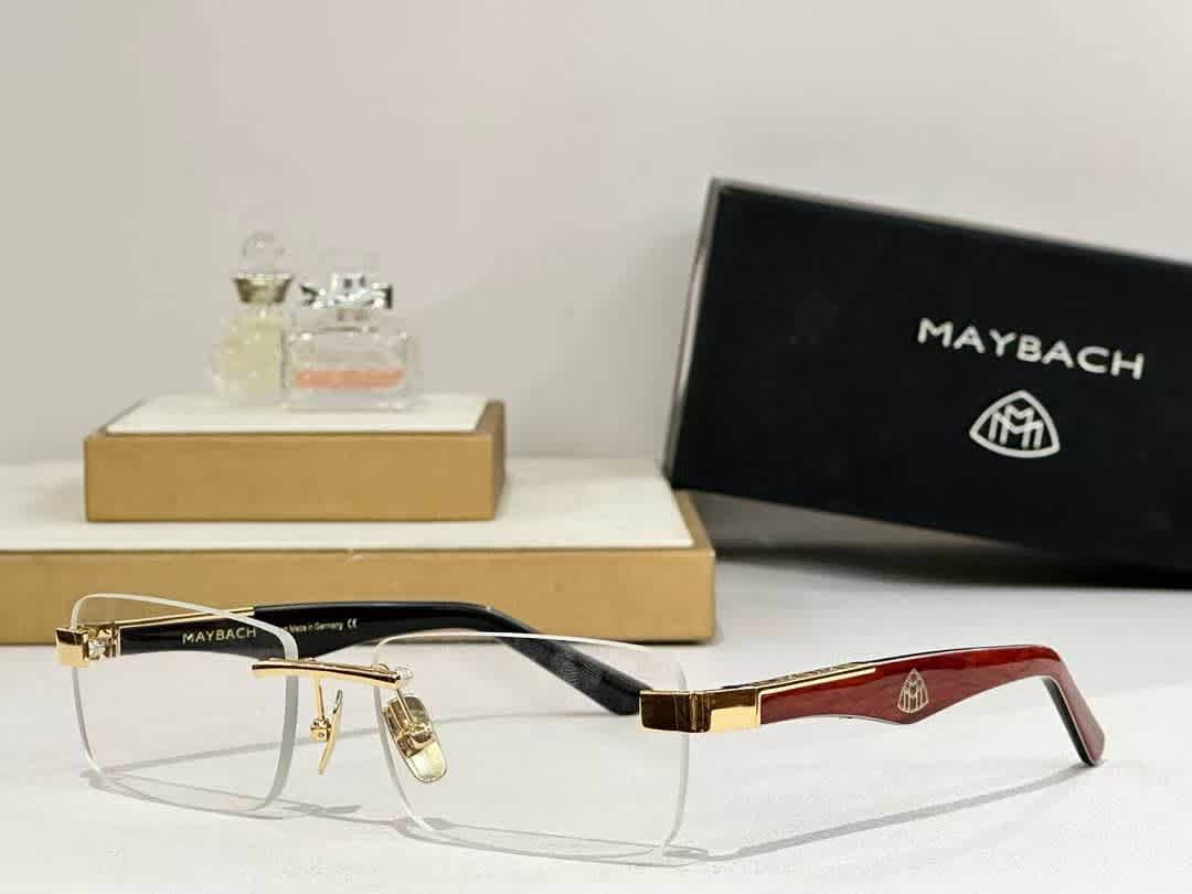 Maybach Red Luxury Sunglasses-thumb-1