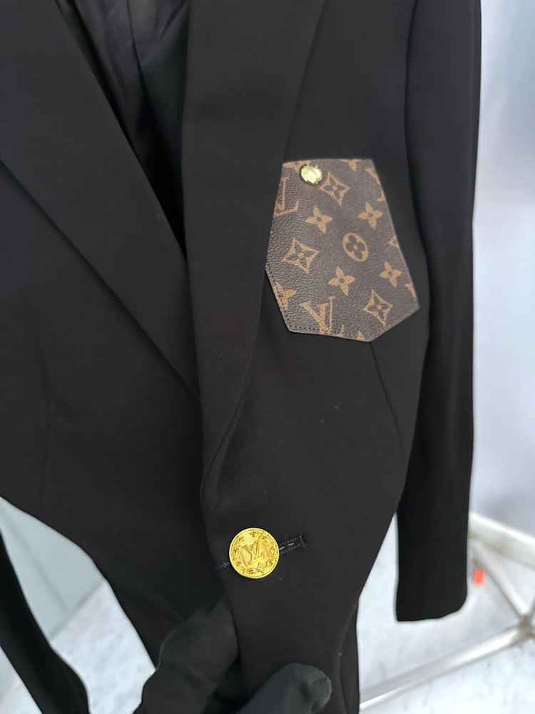 Louis Vuitton Paris Black Premium Quality Blazer-6