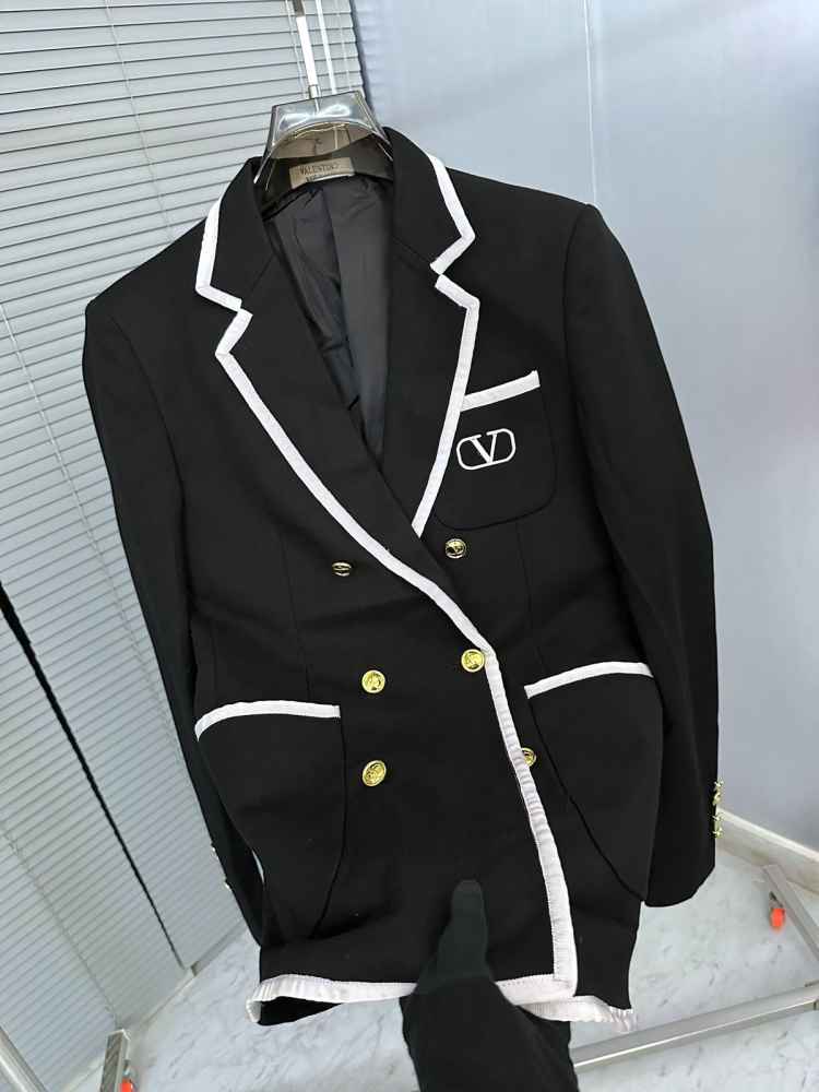 Valentino Black Premium Quality Blazer-3