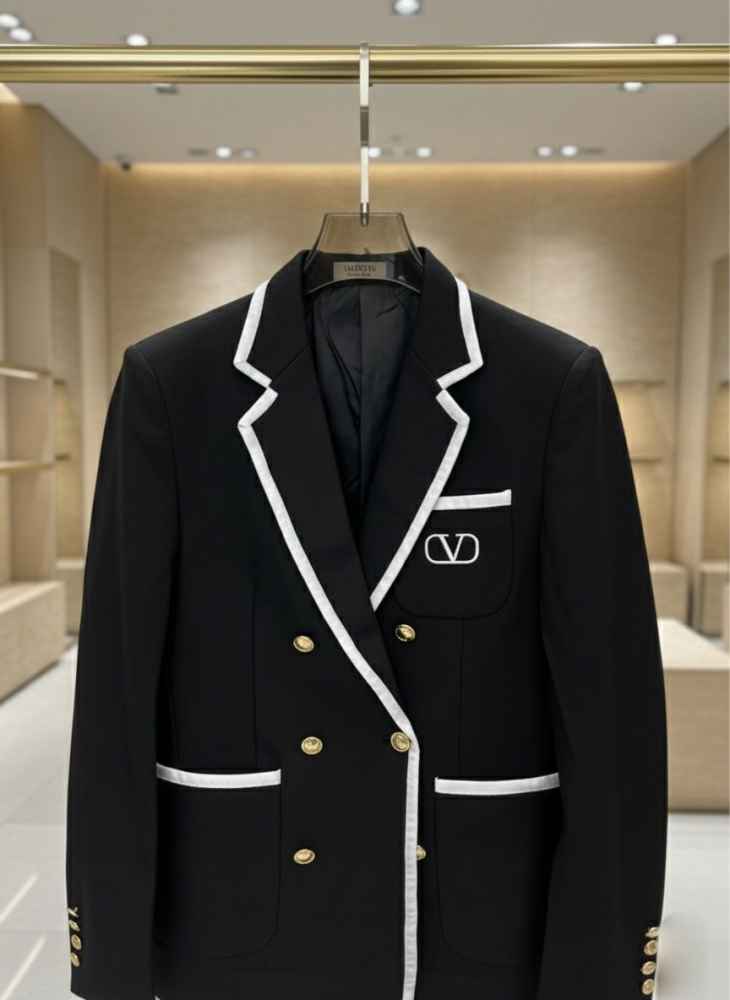 Valentino Black Premium Quality Blazer-7