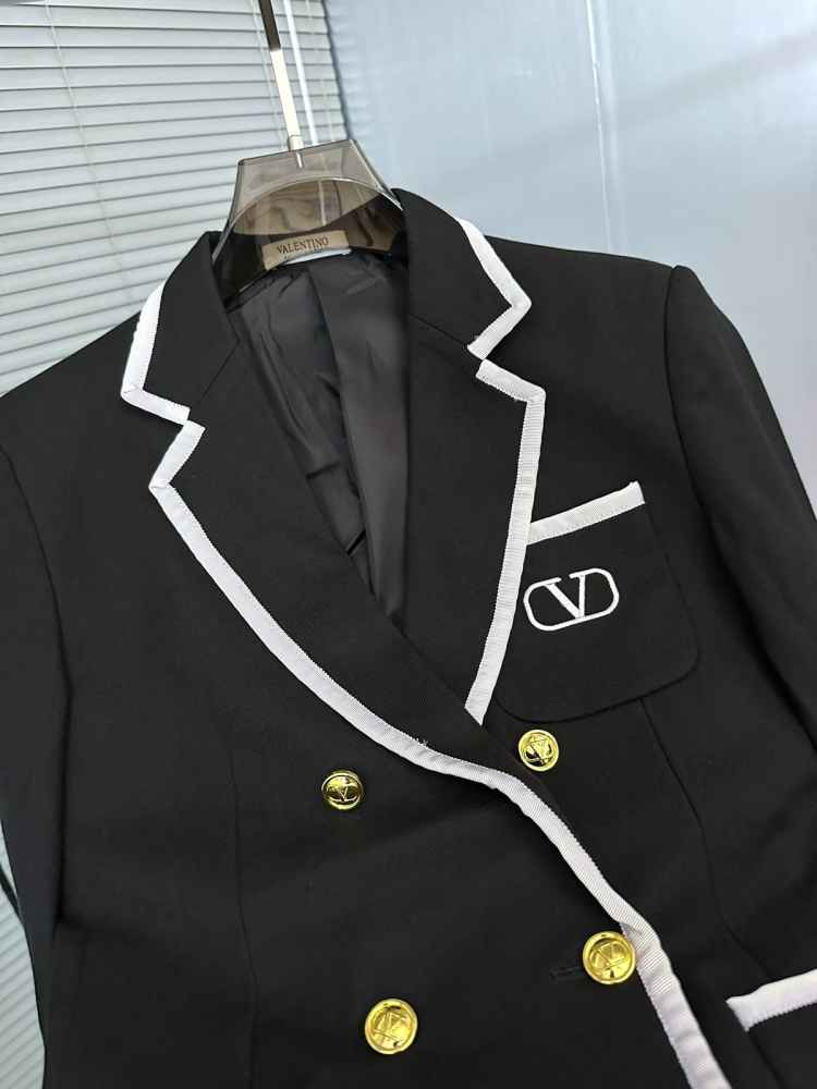 Valentino Black Premium Quality Blazer-4