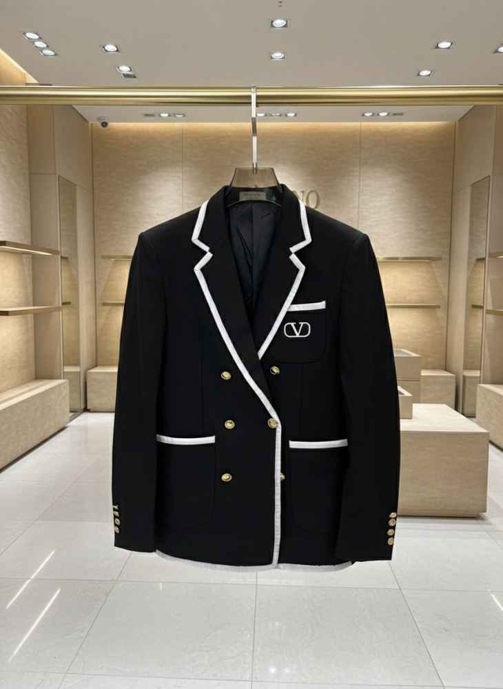 Valentino Black Premium Quality Blazer-6