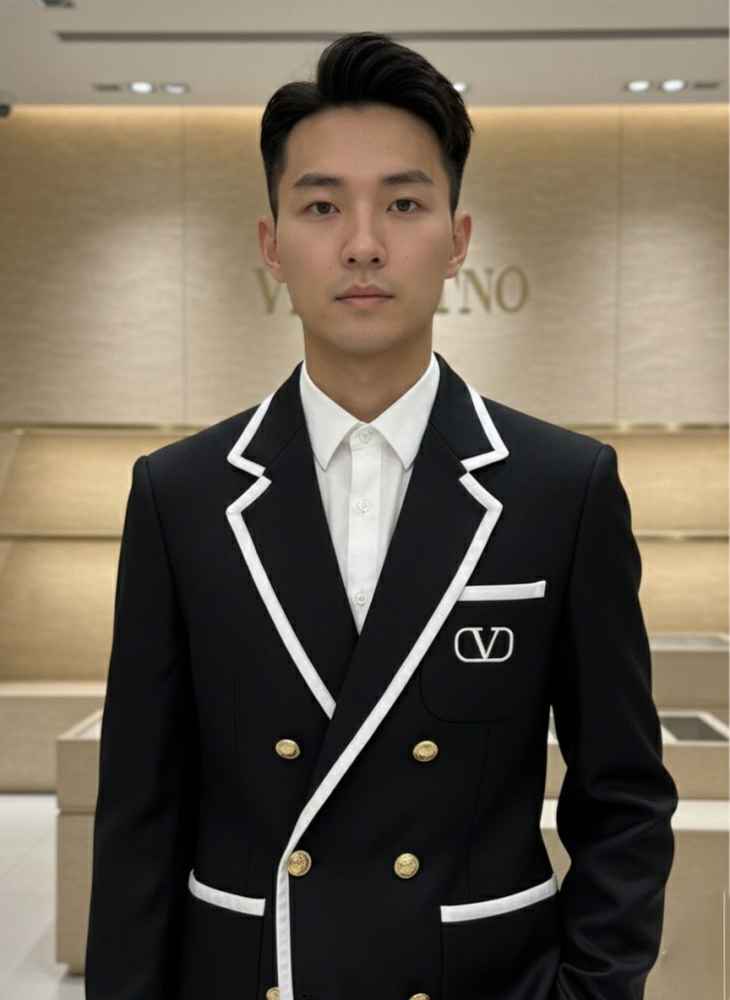Valentino Black Premium Quality Blazer-1