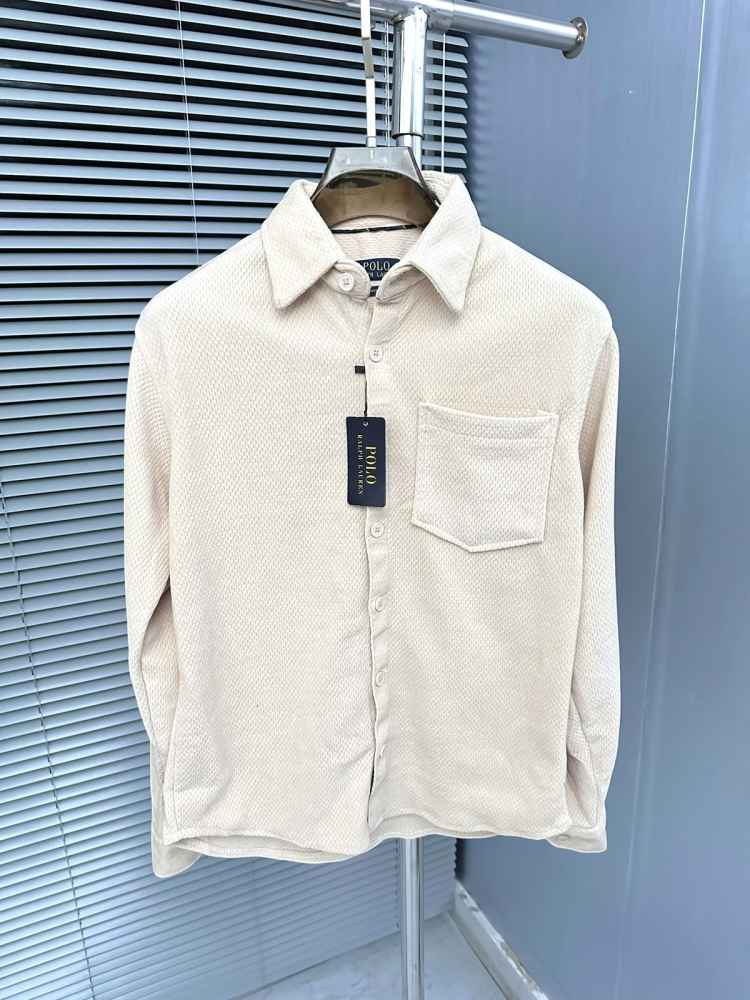 Ralph Lauren Embroidered White Premium Cotton Shirt-thumb-1