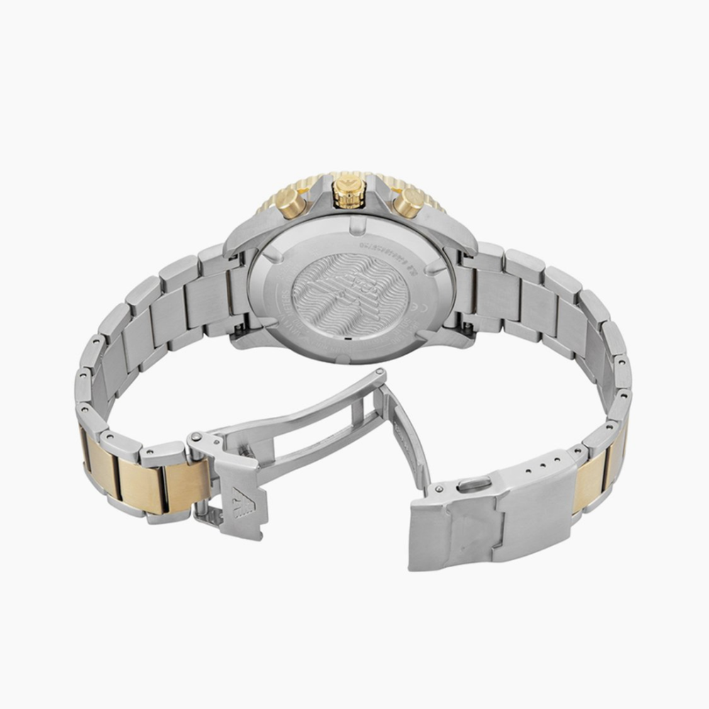 Emporio Armani Chronograph Watch with Stainless Steel Strap - AR11680I-thumb-1