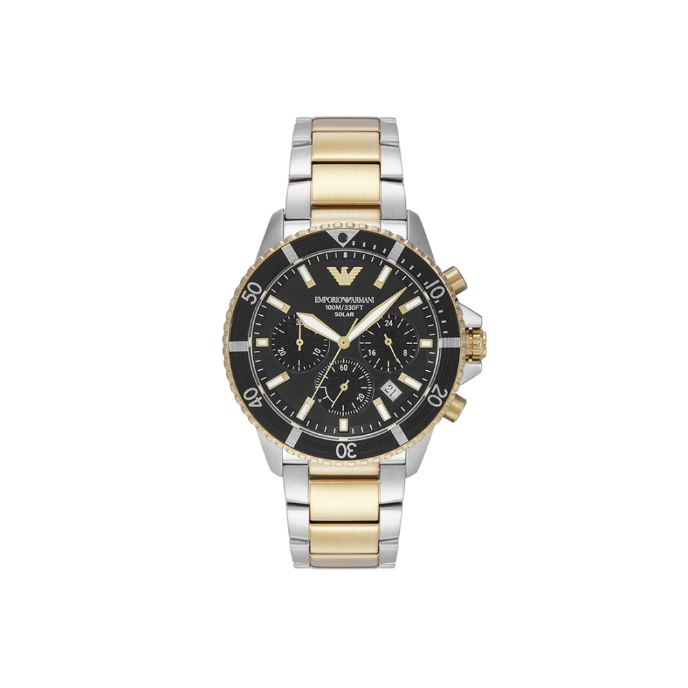 Emporio Armani Chronograph Watch with Stainless Steel Strap - AR11680I-thumb-0