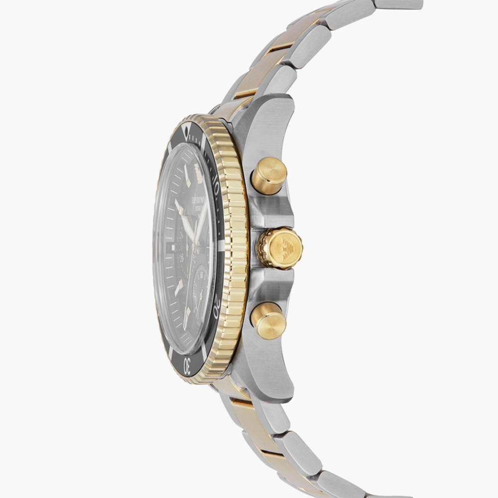 Emporio Armani Chronograph Watch with Stainless Steel Strap - AR11680I-thumb-2