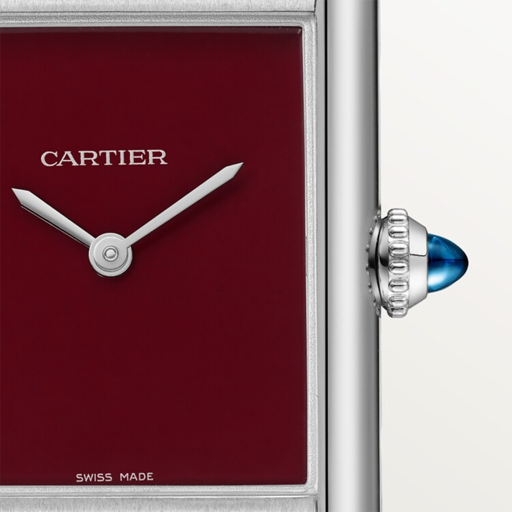 Cartier Tank Must Burgundy Dial Watch WSTA0113-thumb-3
