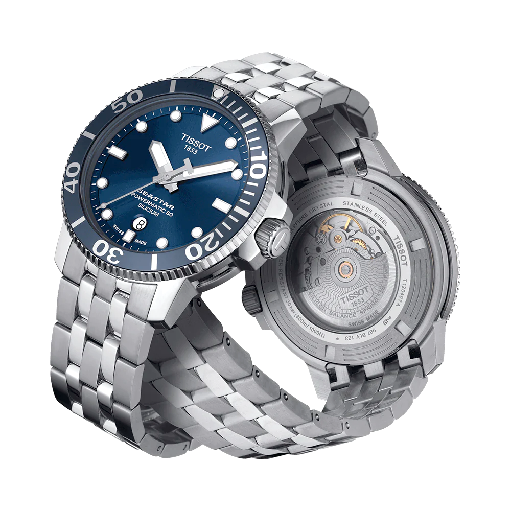 Tissot Seastar 1000 Powermatic 80 Silicium T1204071104101 Men Watch-5