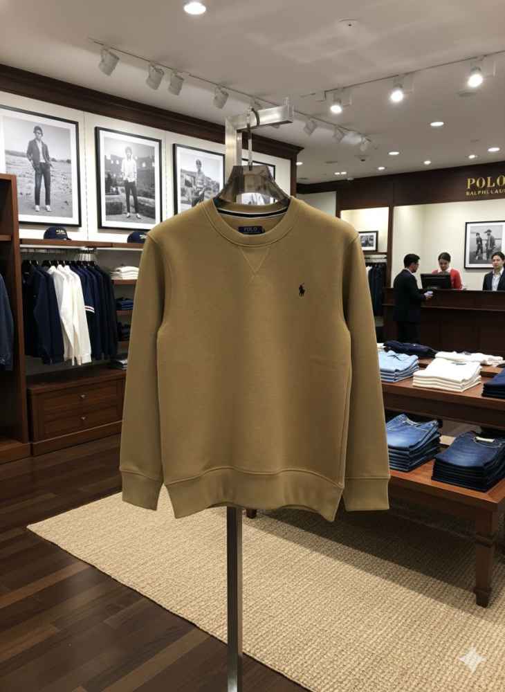Ralph Lauren Brown Premium Quality Sweatshirt-1