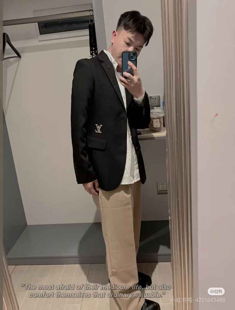 Louis Vuitton Black Premium Tuxedo Suit-10