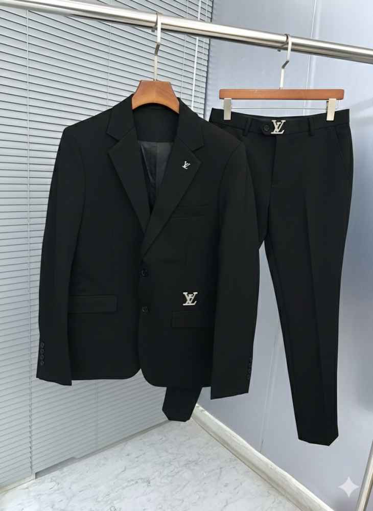 Louis Vuitton Black Premium Tuxedo Suit-8