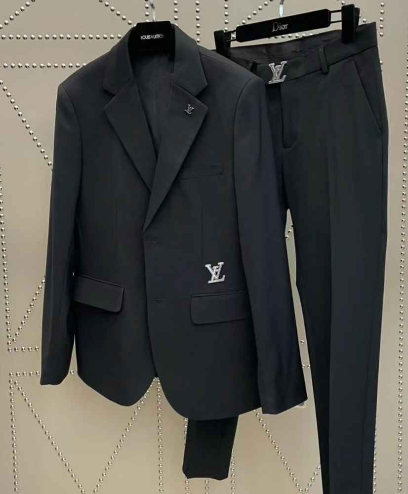Louis Vuitton Black Premium Tuxedo Suit-11