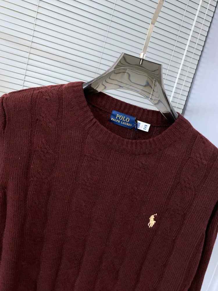 Ralph Lauren Maroon Premium Quality Sweatshirt-3