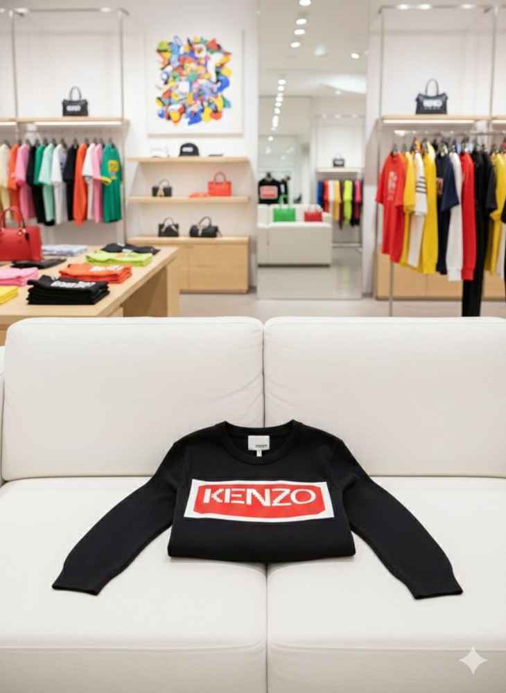 Kenzo Black Authentic Quality Sweatshirts-2