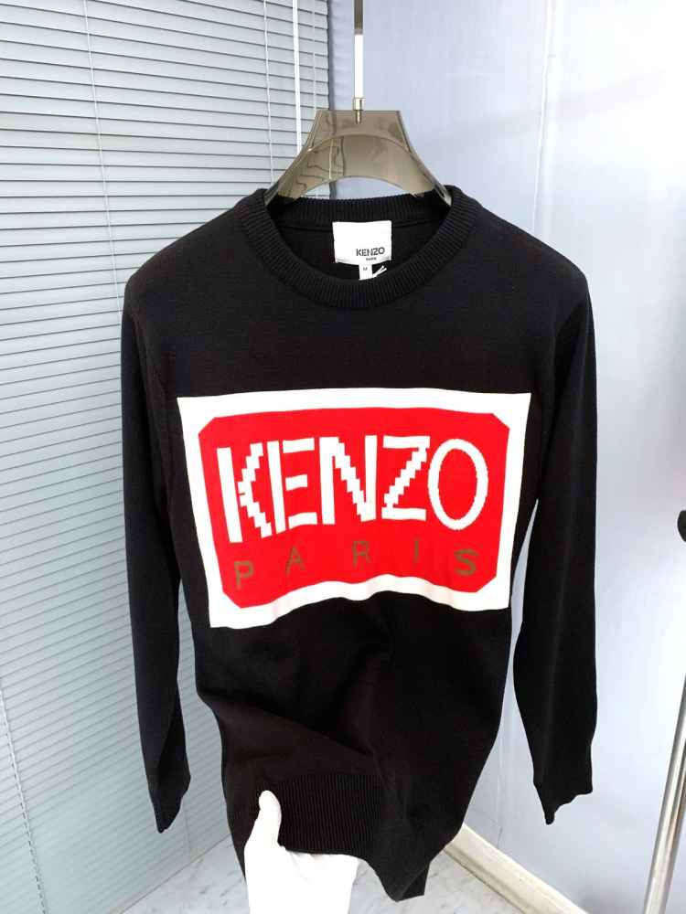 Kenzo Black Authentic Quality Sweatshirts-3