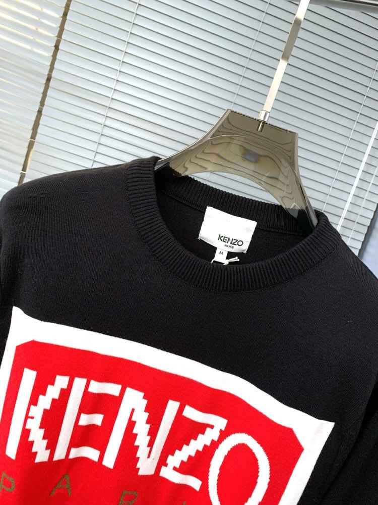 Kenzo Black Authentic Quality Sweatshirts-4