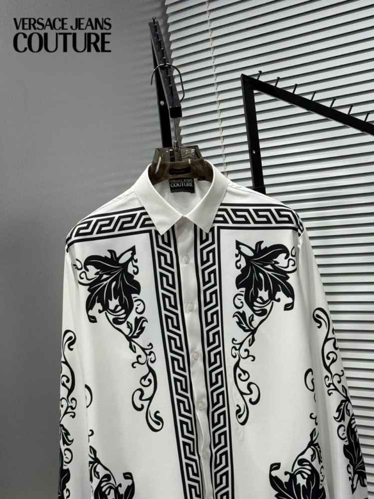 Versace White Premium Quality Cotton Shirt-2