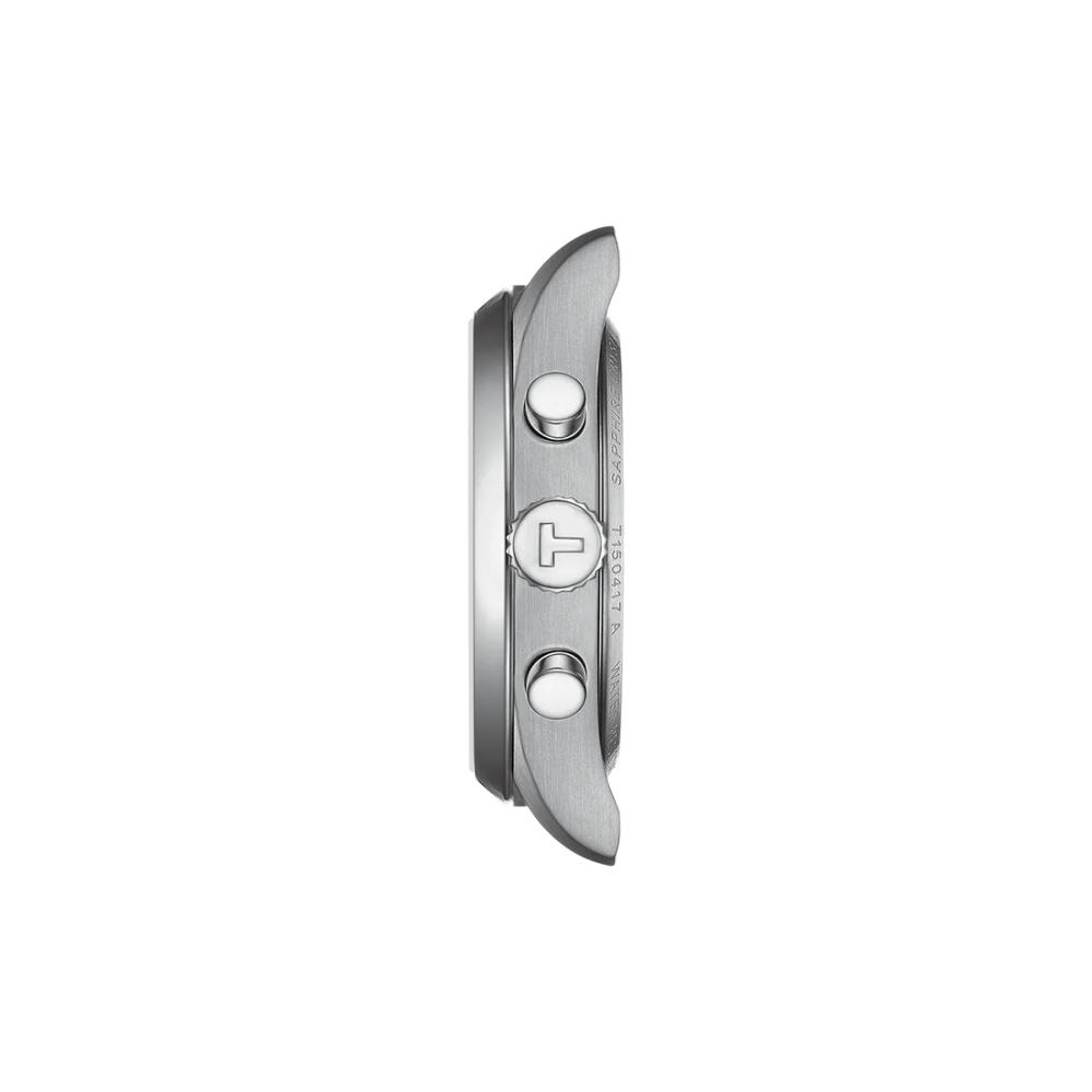 Tissot PR 100 Chronograph Men's Watch with Green Dial, Stainless Steel Bracelet T150.417.11.091.00-2