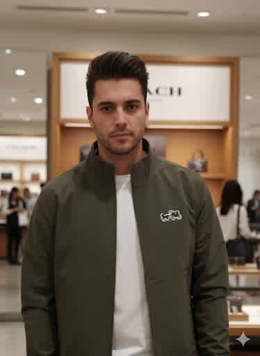 Coach Green Premium Quality Zipper-thumb-3