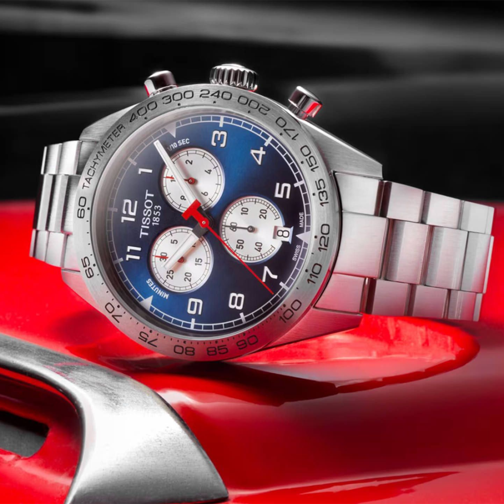 Tissot T-Sport PRS 516 Chronograph Blue Dial Watch T131.617.11.042.00-5