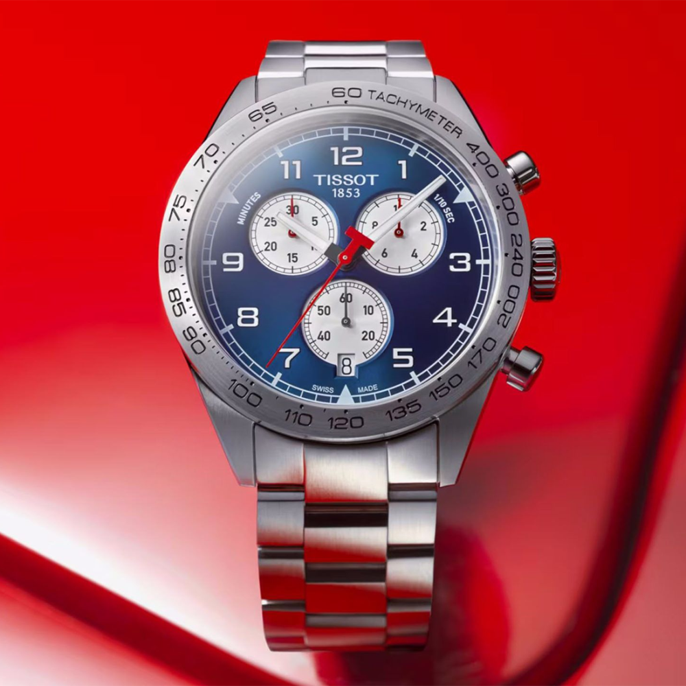 Tissot T-Sport PRS 516 Chronograph Blue Dial Watch T131.617.11.042.00-4