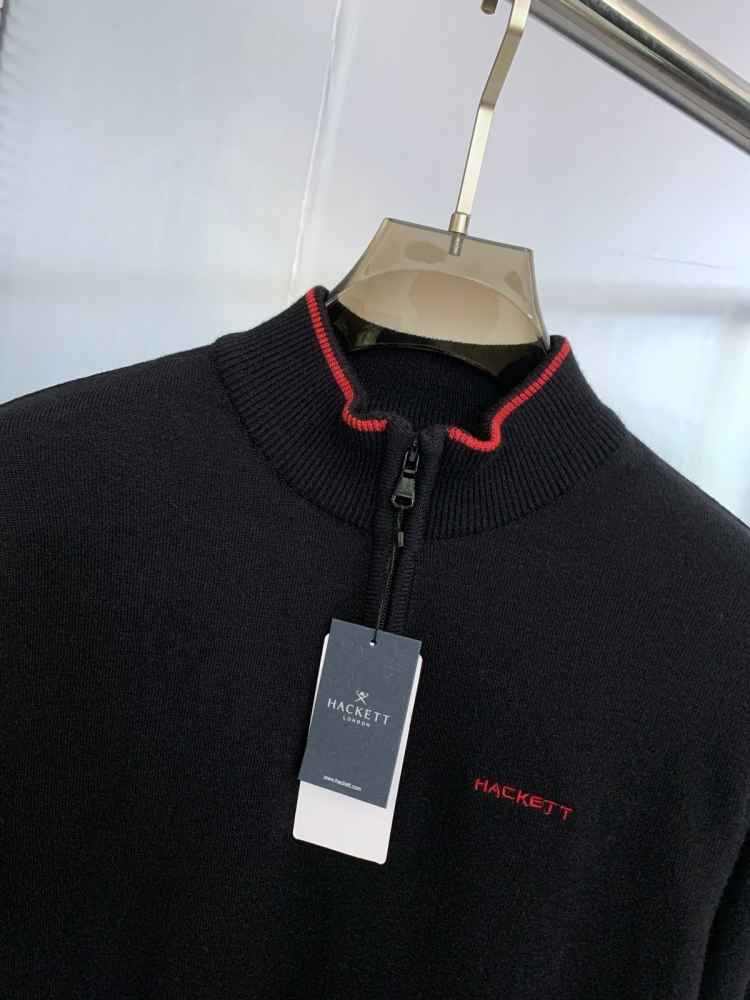 Hacket Black Authentic Quality Sweatshirts-thumb-2