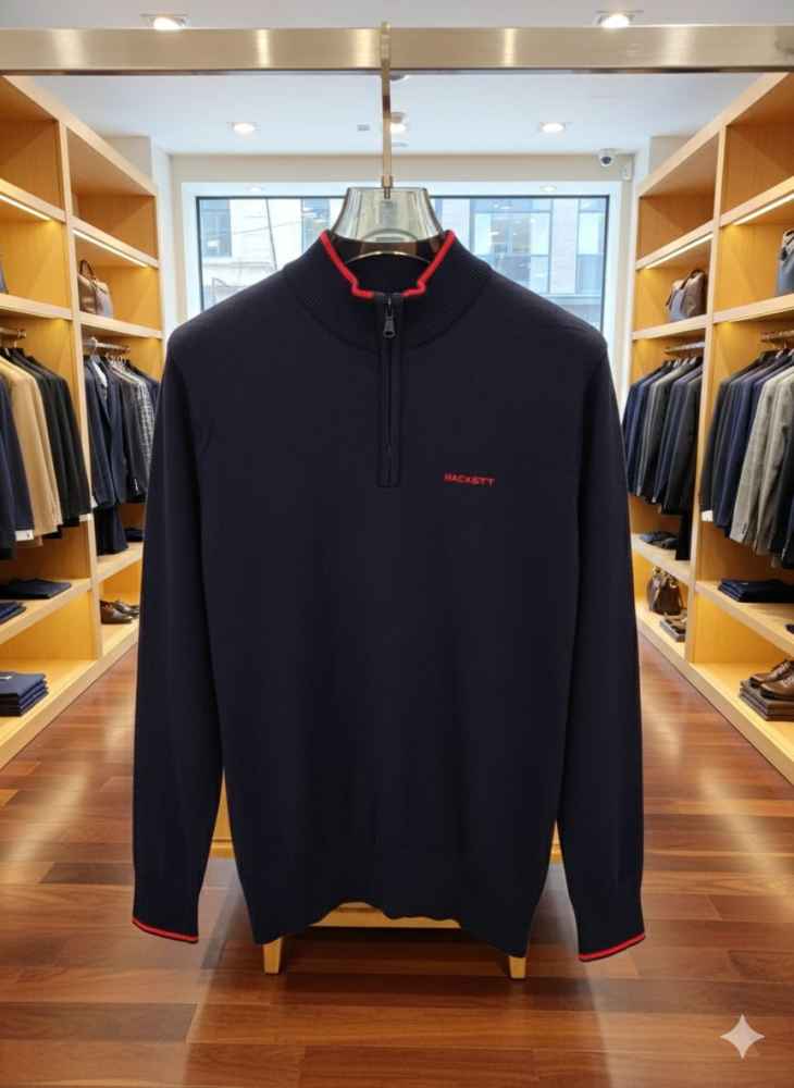 Hacket Blue Authentic Quality Sweatshirts-thumb-1