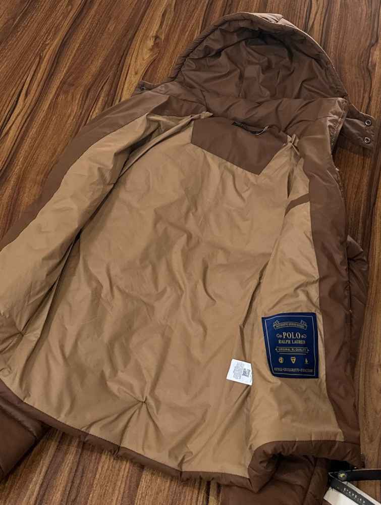 Ralph Lauren Dark Brown Premium Quality Puffer Jacket-thumb-3